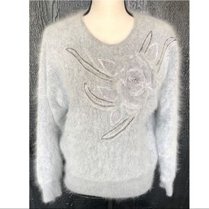 C.C. international angora vintage Sweater 1/small